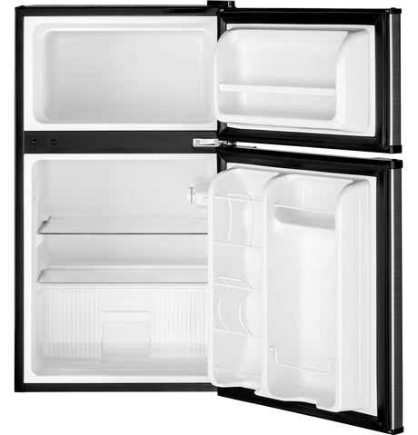 GE® ENERGY STAR® Double-Door Compact Refrigerator