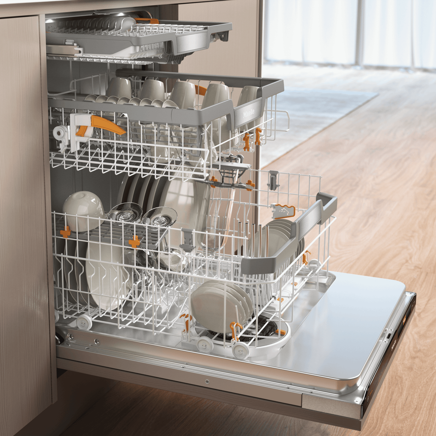 G 7986 SCVi AutoDos K2O - Fully-integrated, full-size dishwasher - the Miele all-rounder for highest demands.