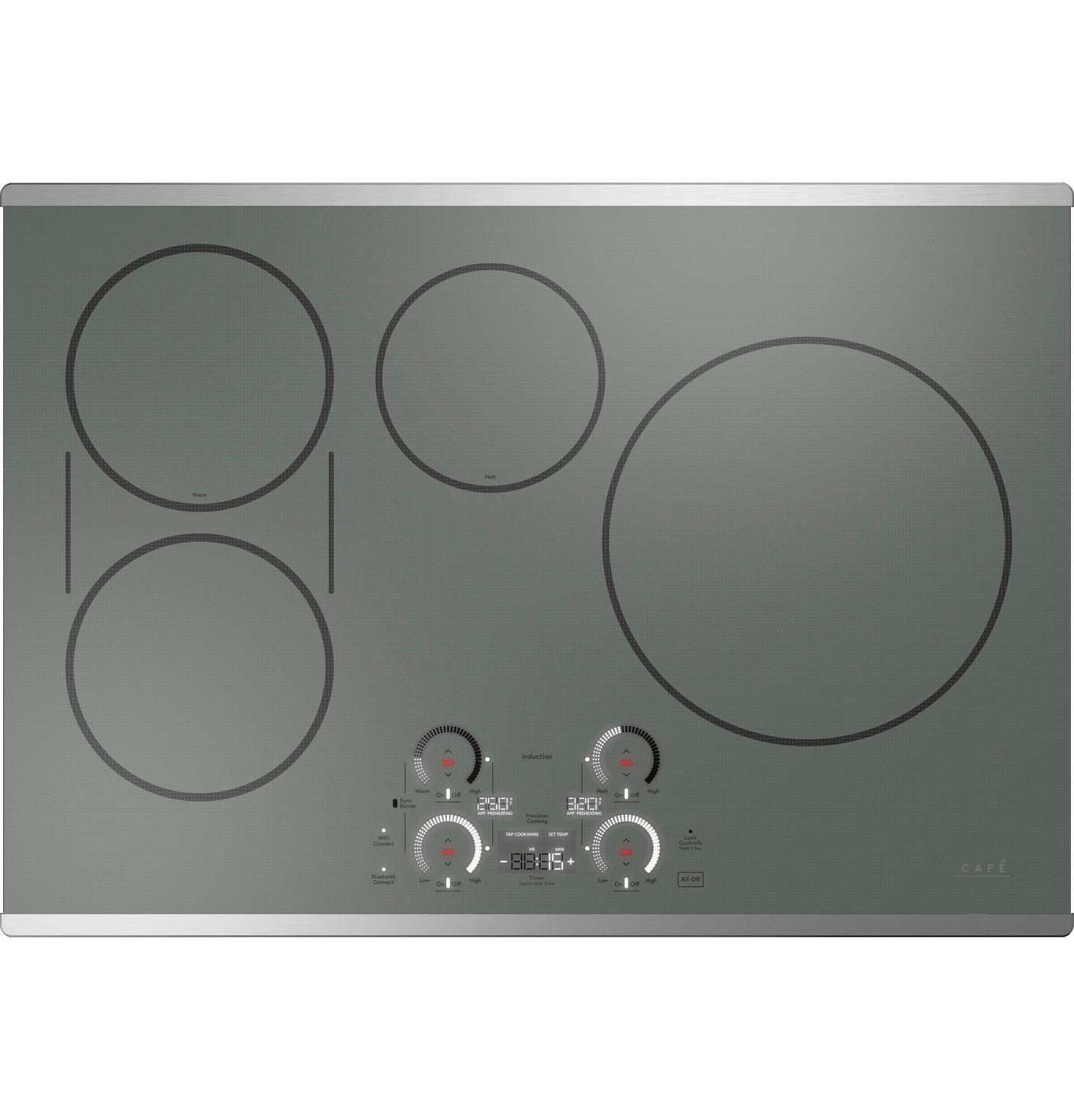 Café™ Series ENERGY STAR® 30" Built-In Touch Control Induction Cooktop