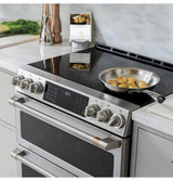 Café™ 30" Smart Slide-In, Front-Control, Induction and Convection Range with Warming Drawer