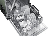 Fingerprint Resistant 53 dBA Dishwasher with Height-Adjustable Rack in Stainless Steel