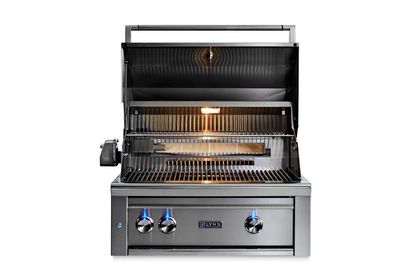 30" Built-In Grill - All Trident™ w/Rotisserie - Pacific Blue