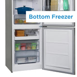 Danby 10.3 cu. ft. Bottom Mount Apartment Size Fridge in Stainless Steel