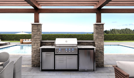 30" Grill 2 Burner w/ Rotiss Burner NG