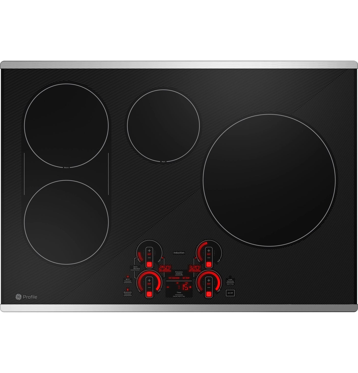 GE Profile™ 30" Built-In Touch Control Induction Cooktop