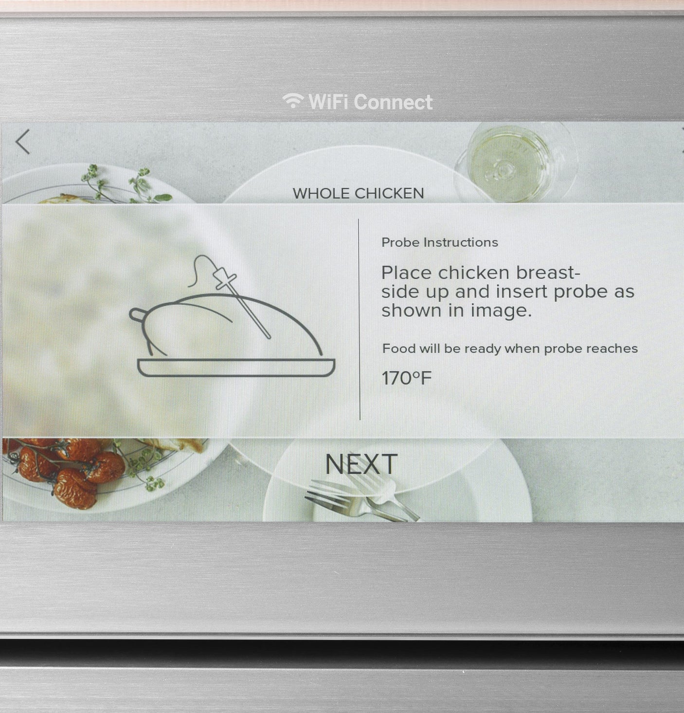 Café™ 30" Smart Single Wall Oven with Convection in Platinum Glass