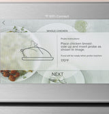 Café™ 30" Smart Single Wall Oven with Convection in Platinum Glass