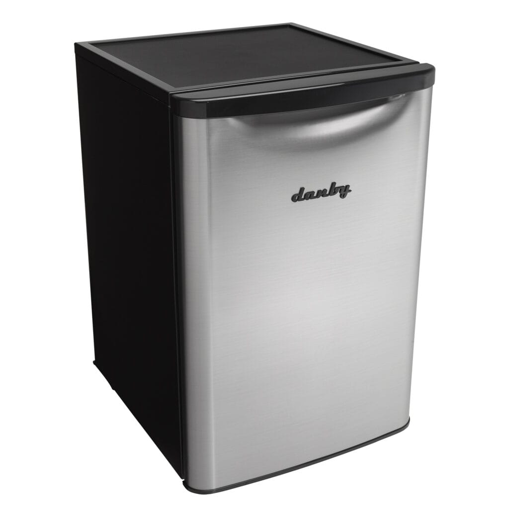 Danby 2.6 cu. ft. Compact Fridge in Stainless Steel ()