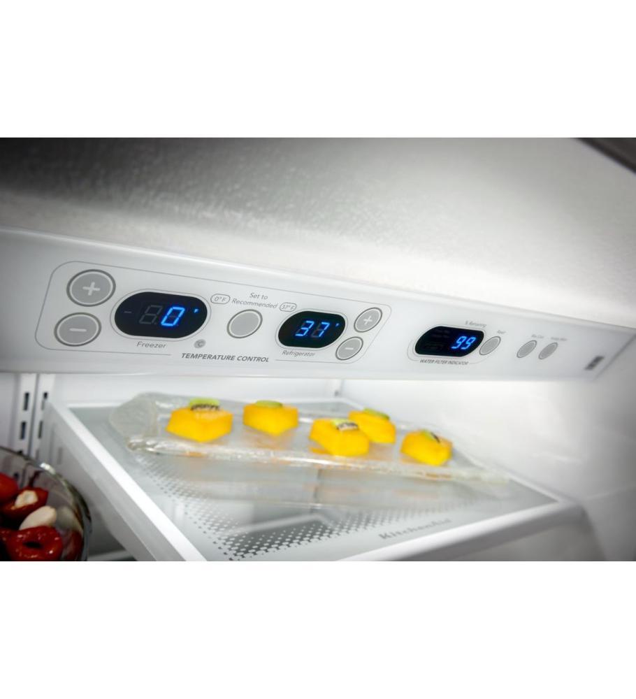 20.8 Cu. Ft. 36-Inch Width Built-In Bottom-Freezer Refrigerator, Overlay Panel-Ready - Panel Ready