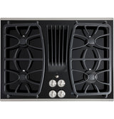 GE Profile™ 30" Built-In Gas Downdraft Cooktop