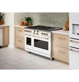 Café™ 48" Smart Dual-Fuel Commercial-Style Range with 6 Burners and Griddle (Natural Gas)