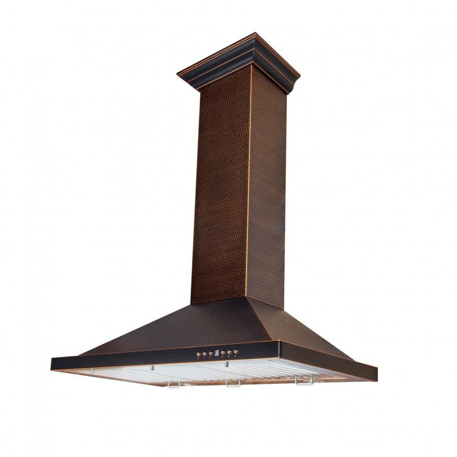 ZLINE Designer Series Hand-Hammered Wall Mount Range Hood (8KBH)