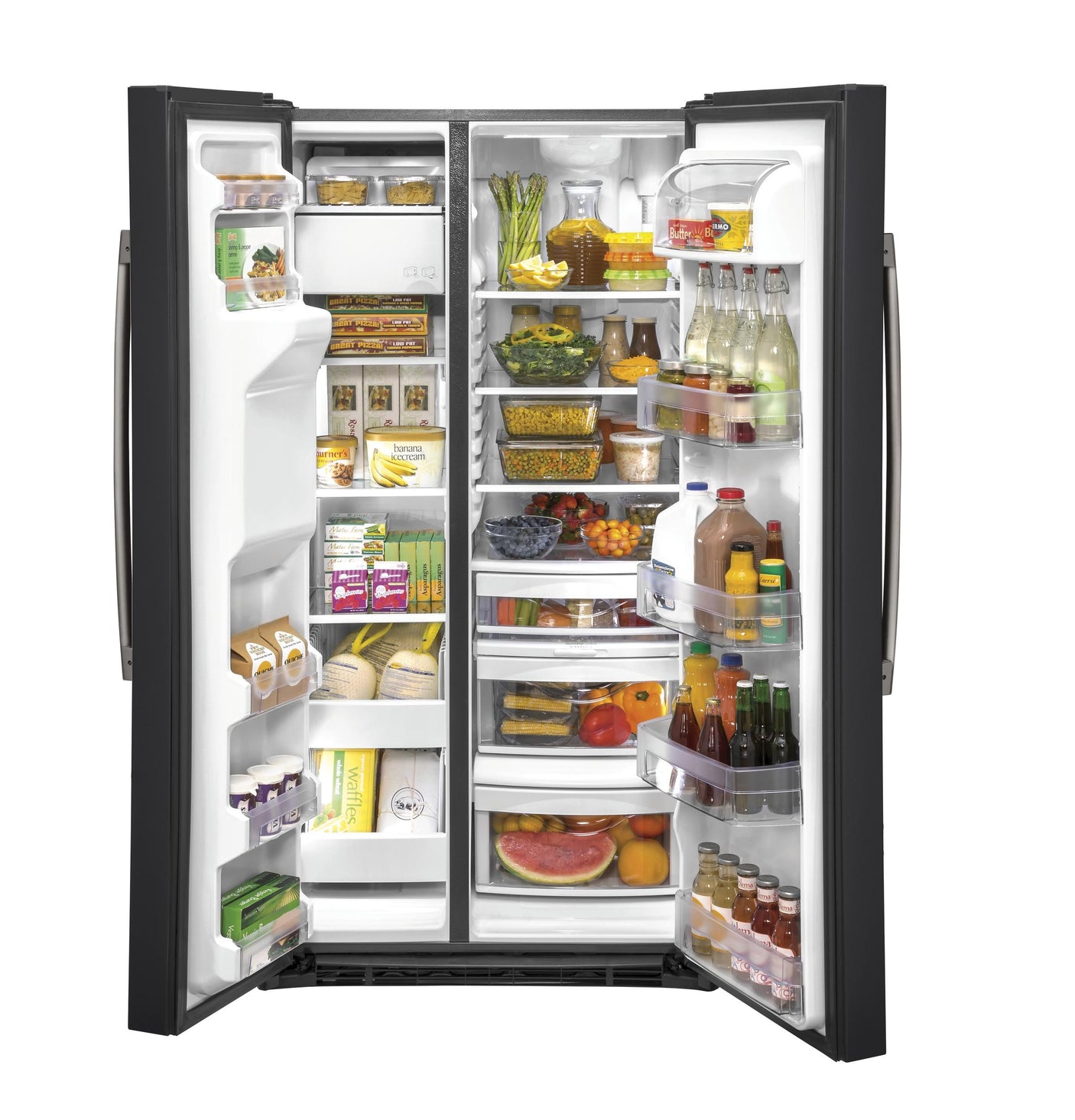 GE® 21.8 Cu. Ft. Counter-Depth Side-By-Side Refrigerator