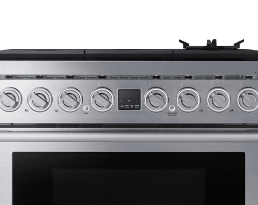 Transitional 36" Gas Range, Silver Stainless Steel, Natural Gas/Liquid Propane