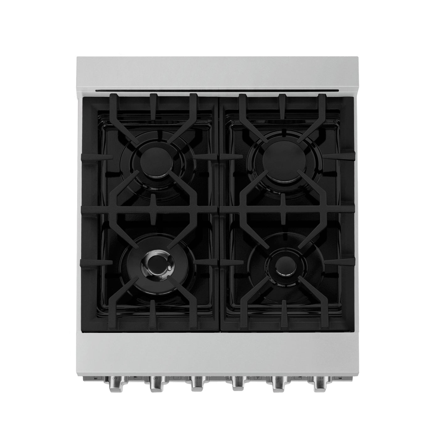 ZLINE 24 in. 2.8 cu. ft. Range with Gas Stove and Gas Oven in Stainless Steel (RG24) [Color: Stainless Steel]