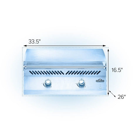 Built-In 700 Series 32 Griddle Stainless Steel , Natural Gas, Stainless Steel