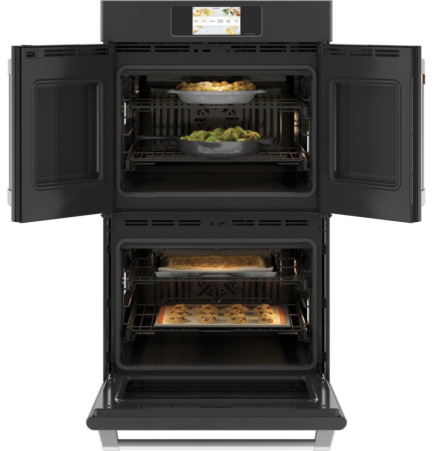 Café™ Professional Series 30" Smart Built-In Convection French-Door Double Wall Oven