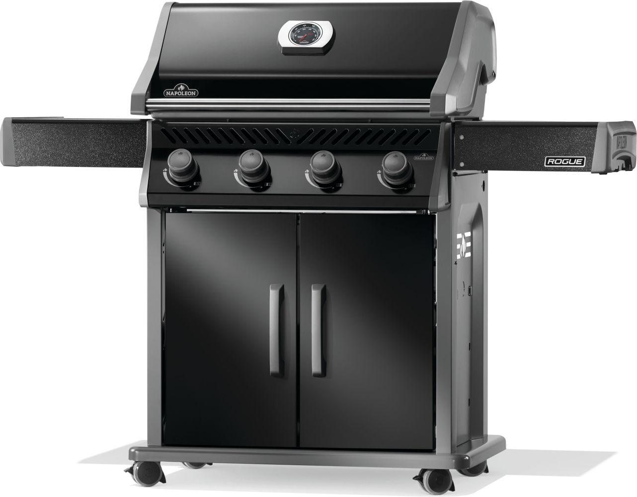 Rogue 525 with Stainless Steel Grids , Propane, Black