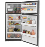 GE® ENERGY STAR® 16.6 Cu. Ft. Top-Freezer Refrigerator