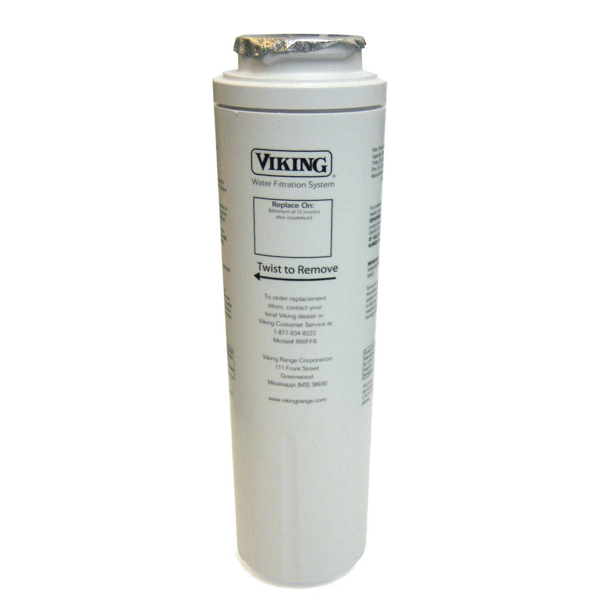 WATER FILTER FOR FREESTANDING REFRIGERATORS - RWFFR