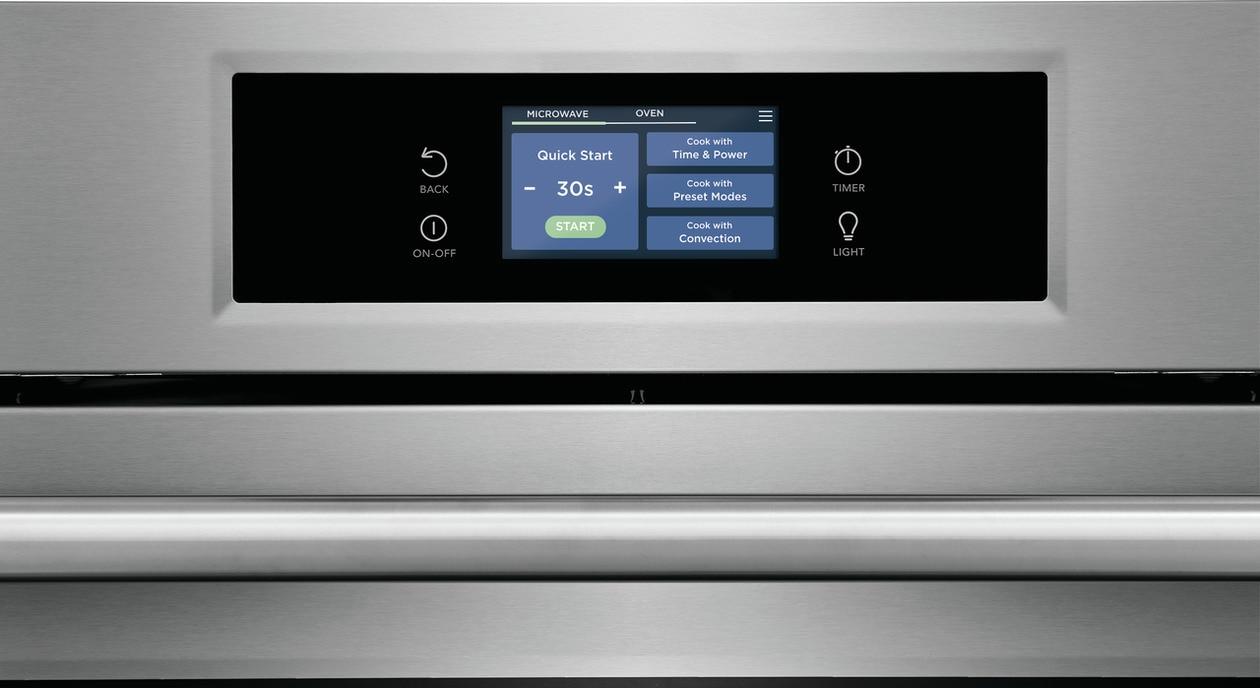 Frigidaire Professional 30" Electric Wall Oven and Microwave Combination with Total Convection