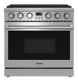 Thor Kitchen 36-inch Gas Range - Contemporary Professional - Arg36