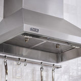 36" Wide Chimney Wall Hood + Ventilator - RVCH