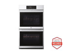 LG STUDIO 9.4 cu. ft. Smart InstaView® Electric Double Built-In Wall Oven with Air Fry & Steam Sous Vide