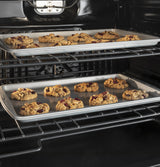 GE® 30" Smart Built-In Self-Clean Double Wall Oven with Never-Scrub Racks