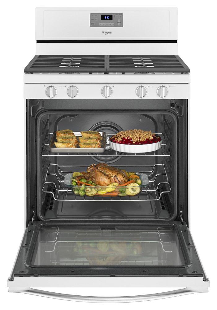 5.8 Cu. Ft. Freestanding Gas Range with Center Burner