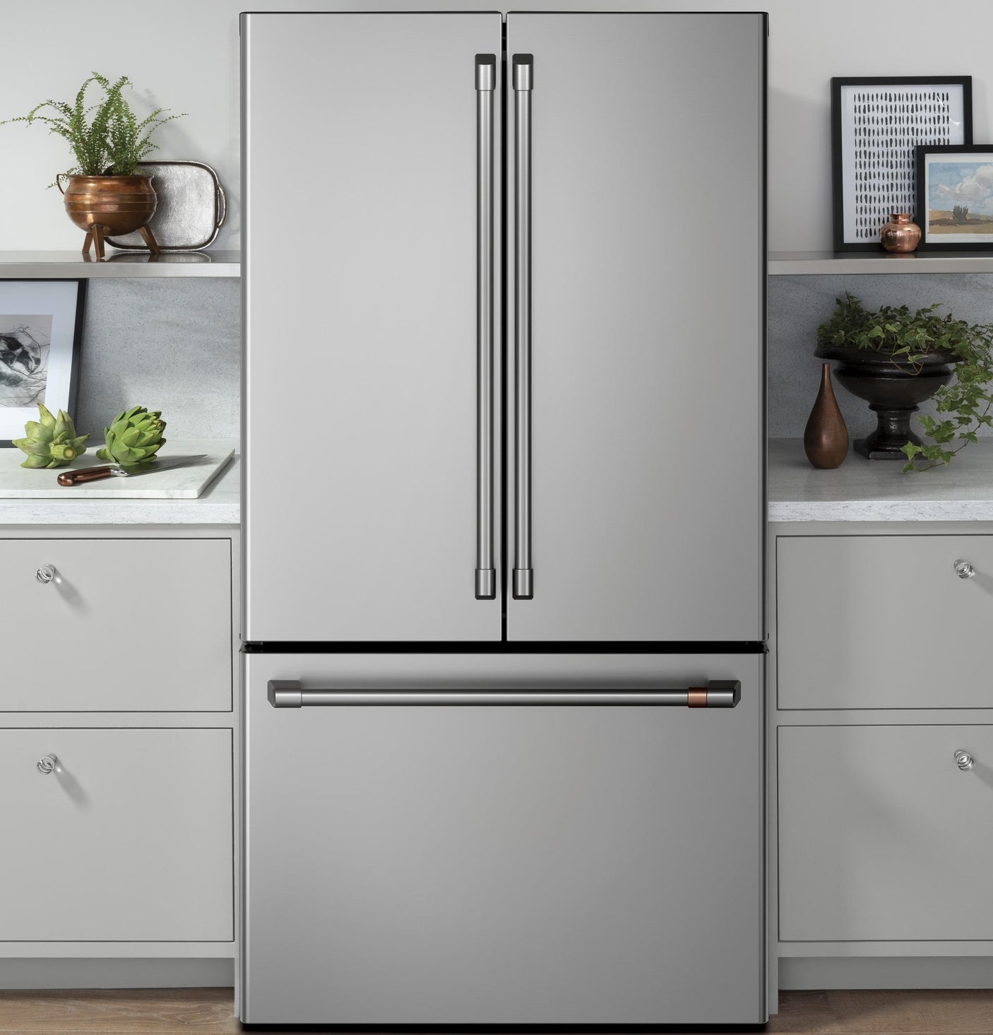 Café™ ENERGY STAR® 23.1 Cu. Ft. Smart Counter-Depth French-Door Refrigerator