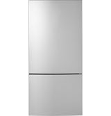 GE® ENERGY STAR® 17.7 Cu. Ft. Counter-Depth Bottom-Freezer Refrigerator