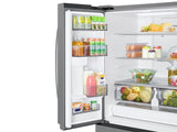 31 cu. ft. Mega Capacity 4-Door French Door Refrigerator with Dual Auto Ice Maker in Stainless Steel