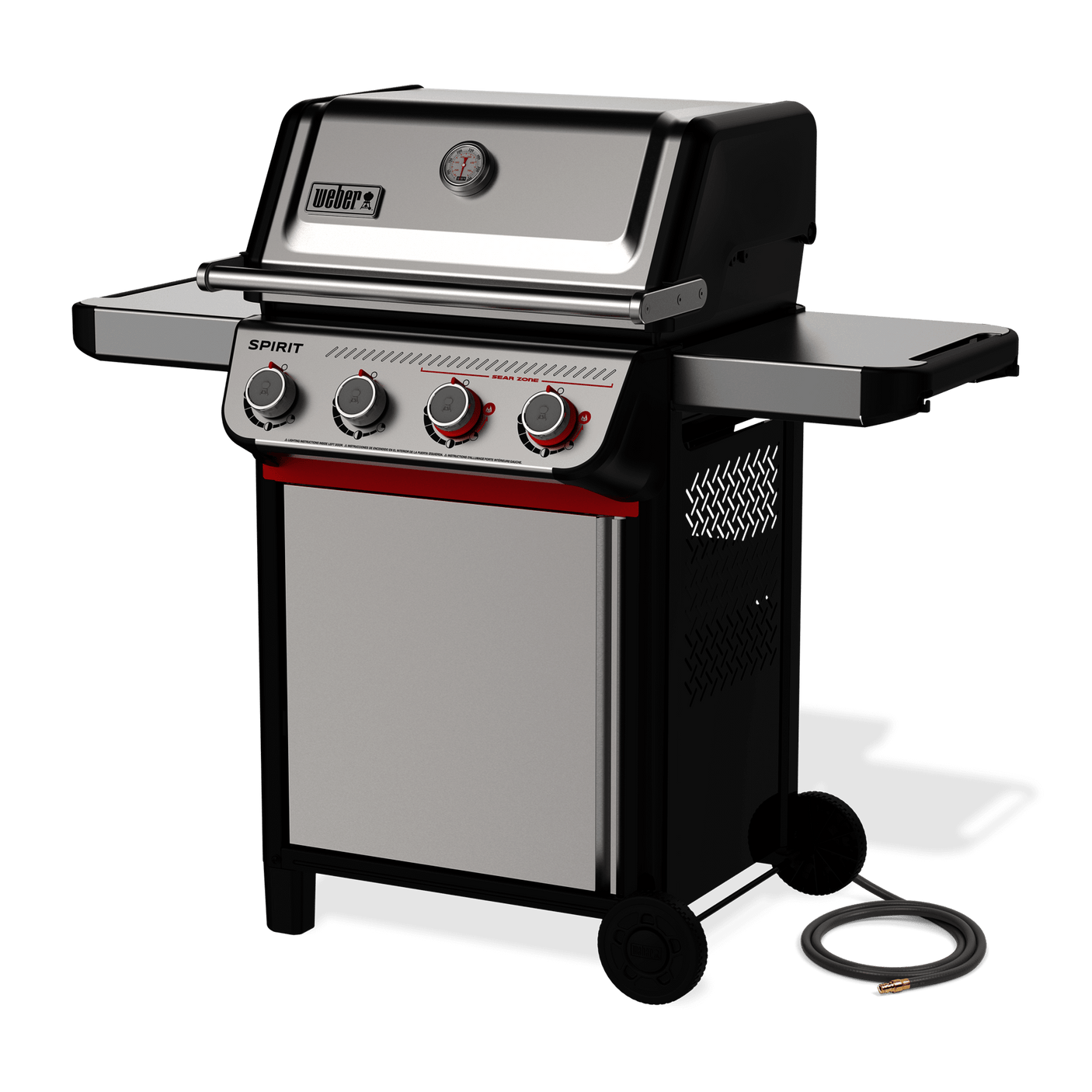 Spirit® S-425 Gas Grill (Natural Gas) - Stainless Steel