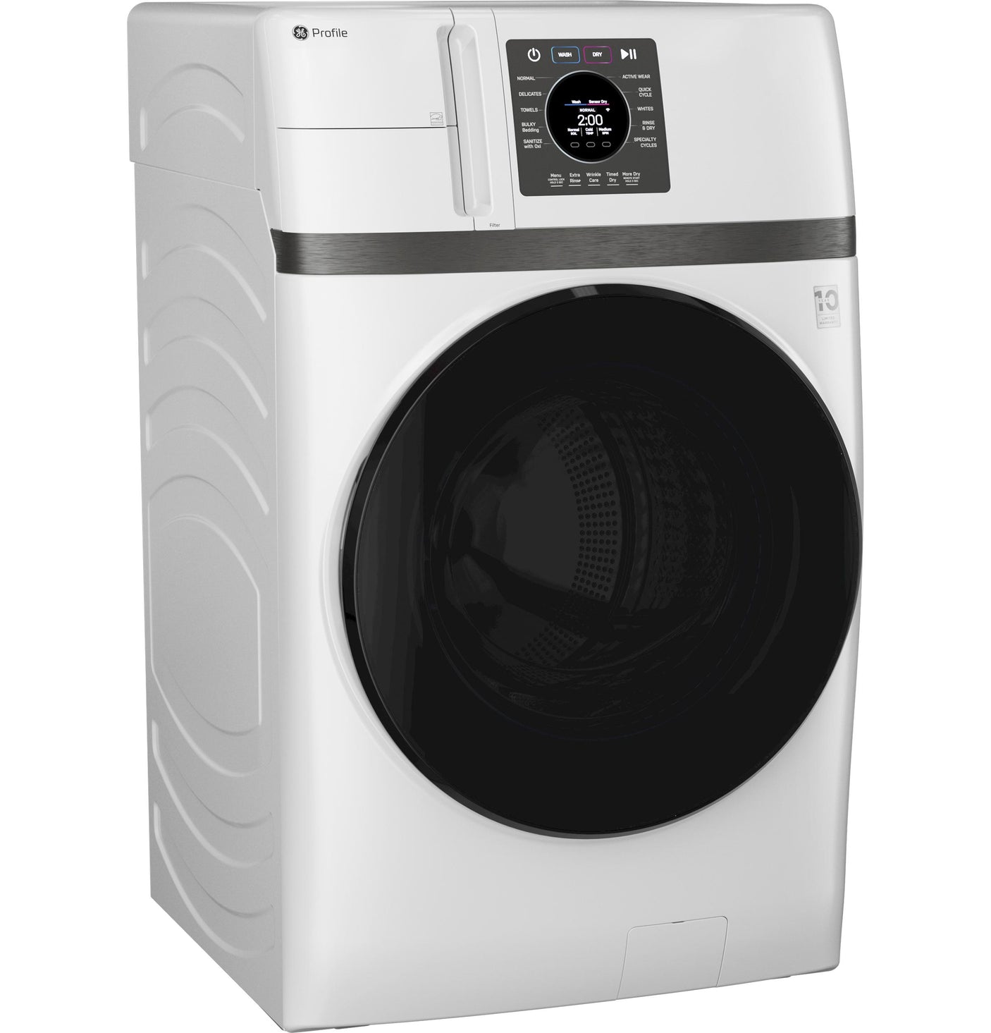 GE Profile™ ENERGY STAR® 4.6 cu. ft. Capacity UltraFast Combo with Ventless Inverter Heat Pump Technology Washer/Dryer