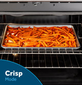 GE® 30" Slide-In Front-Control Gas Range with Crisp Mode