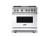 36" Dual Fuel Range - VDR7362 Viking 7 Series