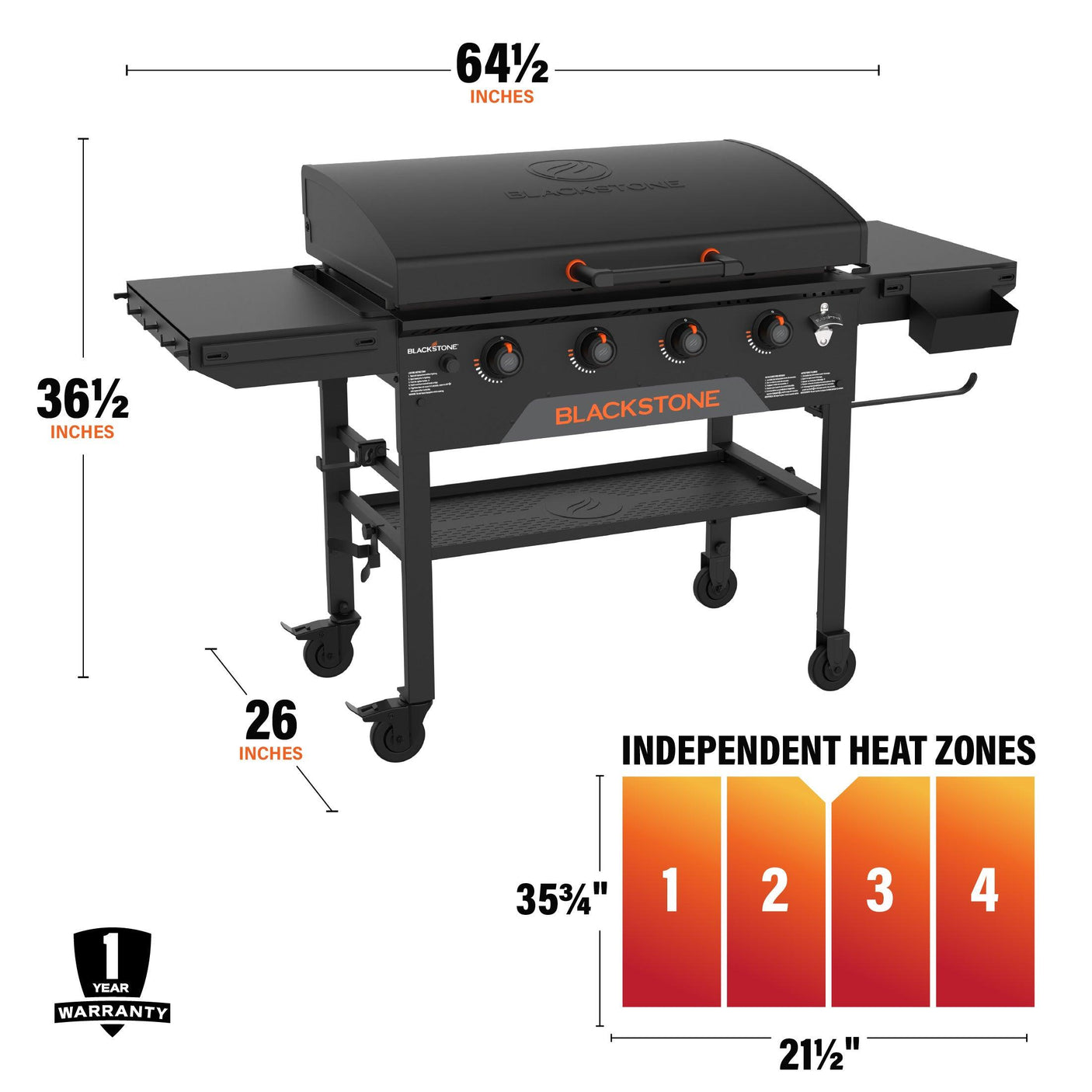 36 Griddle with Hood