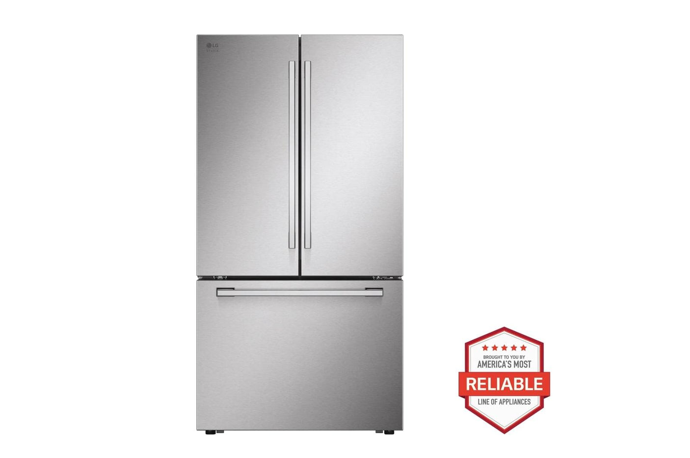 LG STUDIO 27 cu. ft. Smart Counter-Depth MAX™ French Door Refrigerator