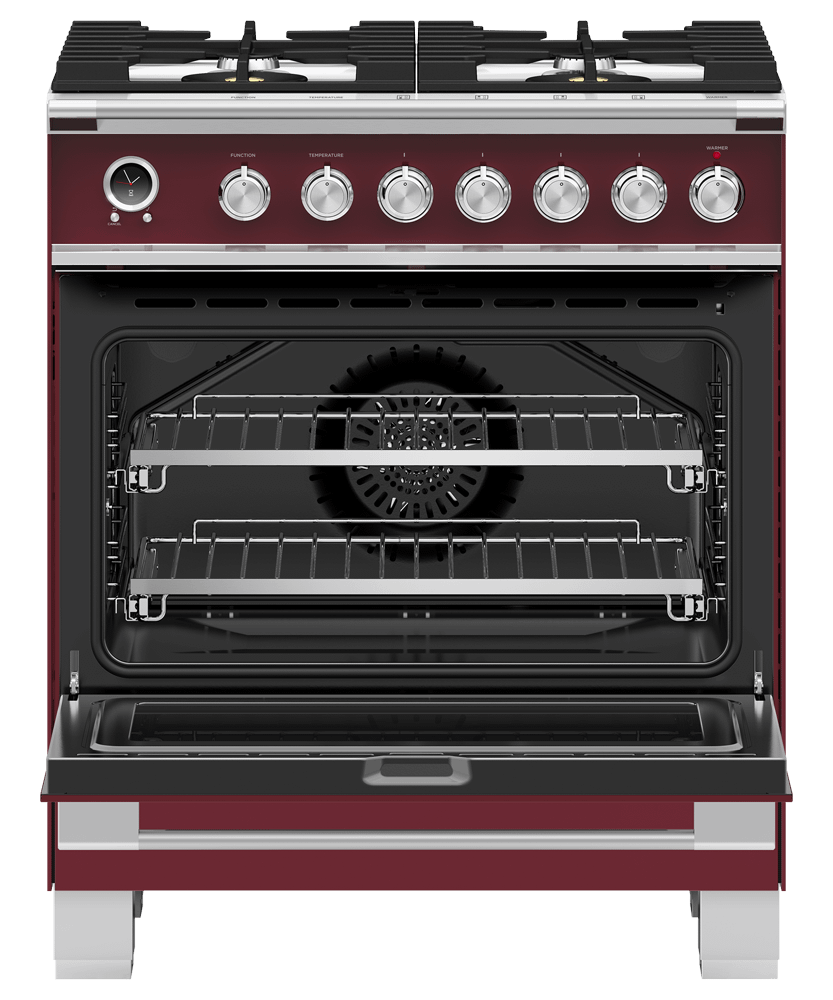 30" Series 9 Classic 4 Burner Dual Fuel Self-Cleaning Range