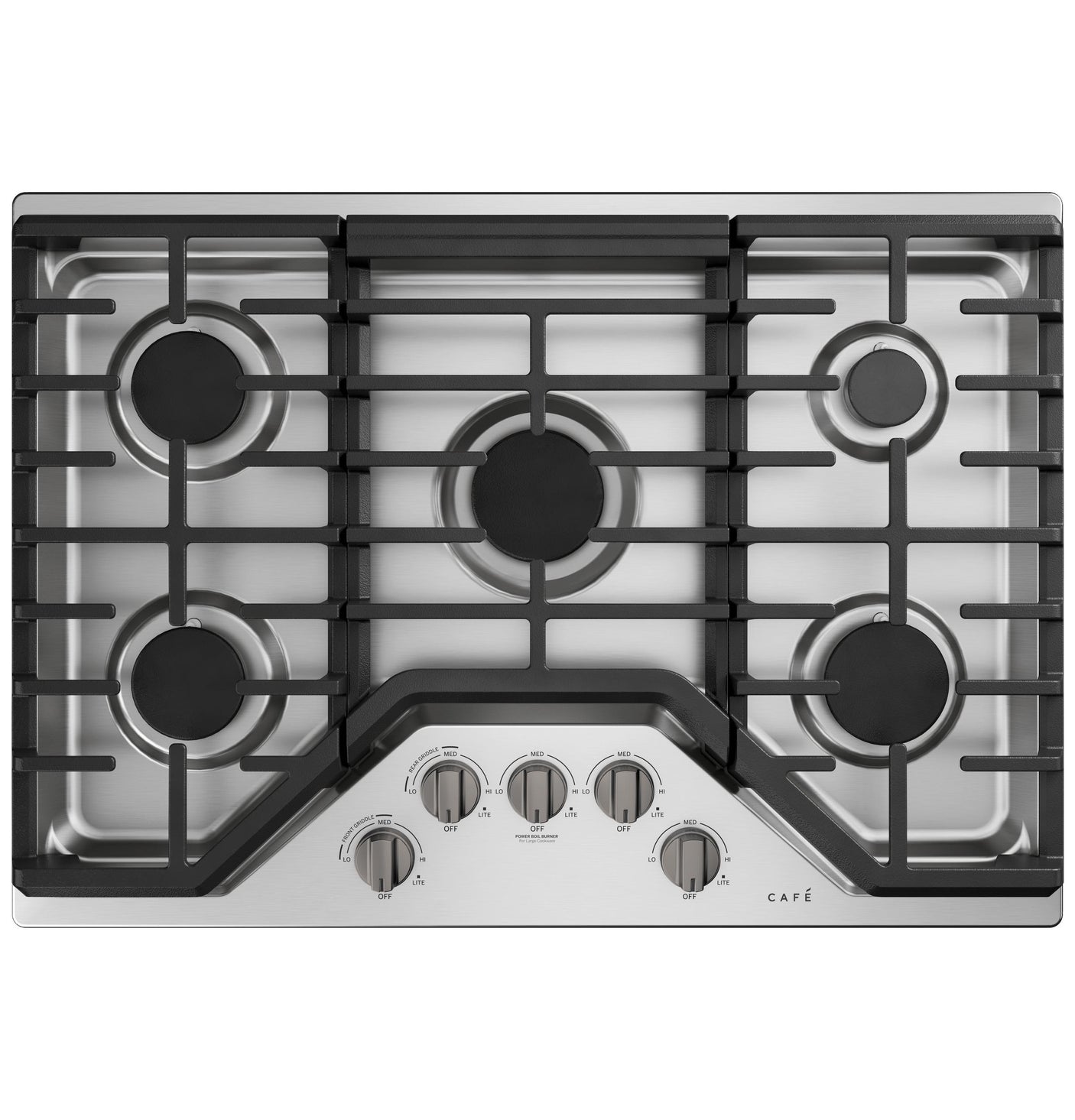 Café™ 5 Gas Cooktop Knobs - Brushed Black