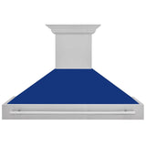 ZLINE 48 in. DuraSnow Stainless Steel Range Hood with Colored Shell Options (8654SNX-48) [Color: Range Hoods]