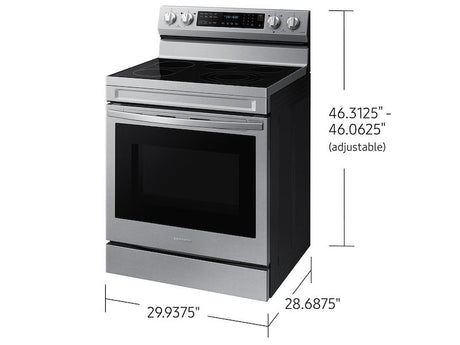 6.3 cu. ft. Smart Freestanding ENERGY STAR® Certified Electric Range with Air Fry and Griddle in Stainless Steel