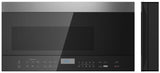 30" W OTR Microwave oven - 1000W 1.6 cu ft - Black w SS trim