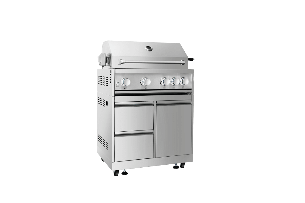 Thor Kitchen Outdoor Kitchen BBQ Grill Cabinet In Stainless Steel - Model Mk03ss304