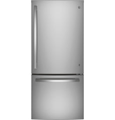 GE® ENERGY STAR® 21.0 Cu. Ft. Bottom-Freezer Refrigerator