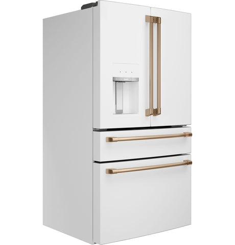 Café™ Refrigeration Matte White Side Panel, Full-Depth, 4-Door, Left