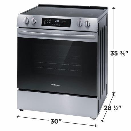 Frigidaire 30" Front Control Electric Range