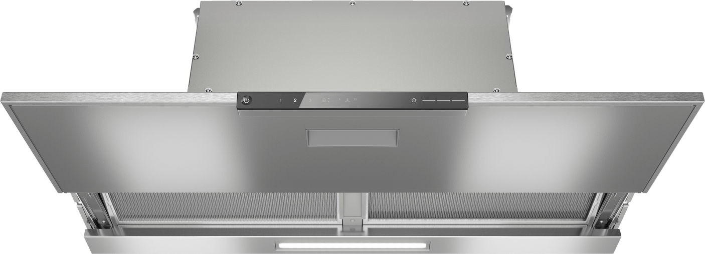 DAS 8930 - Built-in ventilation hood with intuitive SmartControl White controls for use in narrow upper cabinets