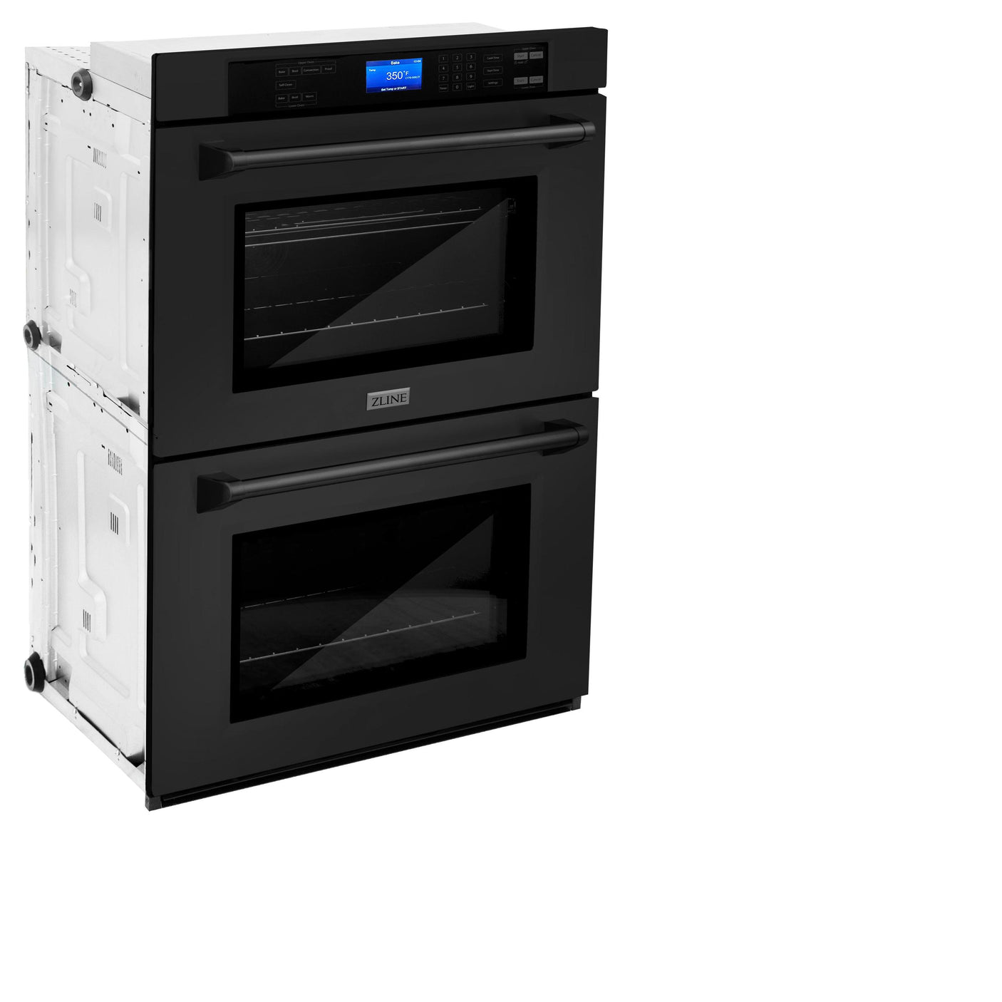 ZLINE 30 in. Professional Double Wall Oven with Self Clean (AWD-30) [Color: Black Stainless Steel]